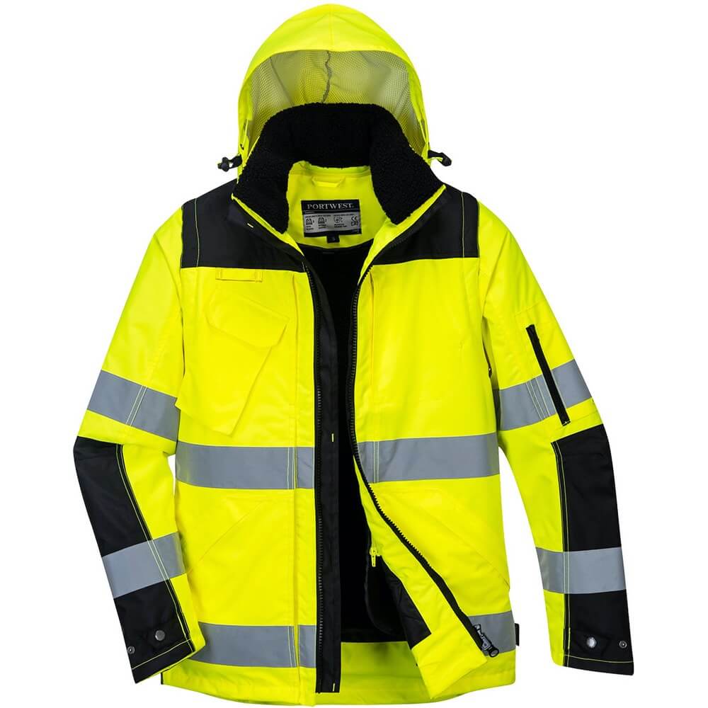 Portwest C469 Pro HiVis 3in1 Jacket BK Safetywear
